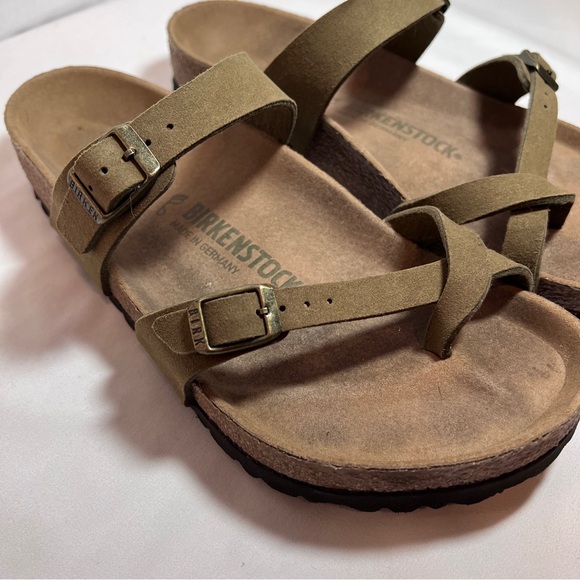 Birkenstock Shoes - Birkenstock Mayari Vegan Size 39 Thyme colored